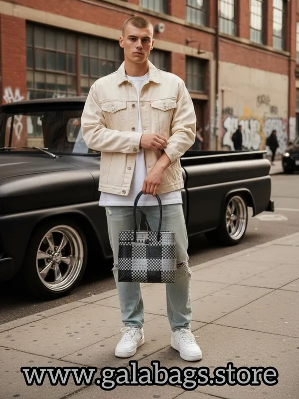 Checker Plate — Black and Silver, an urban classic